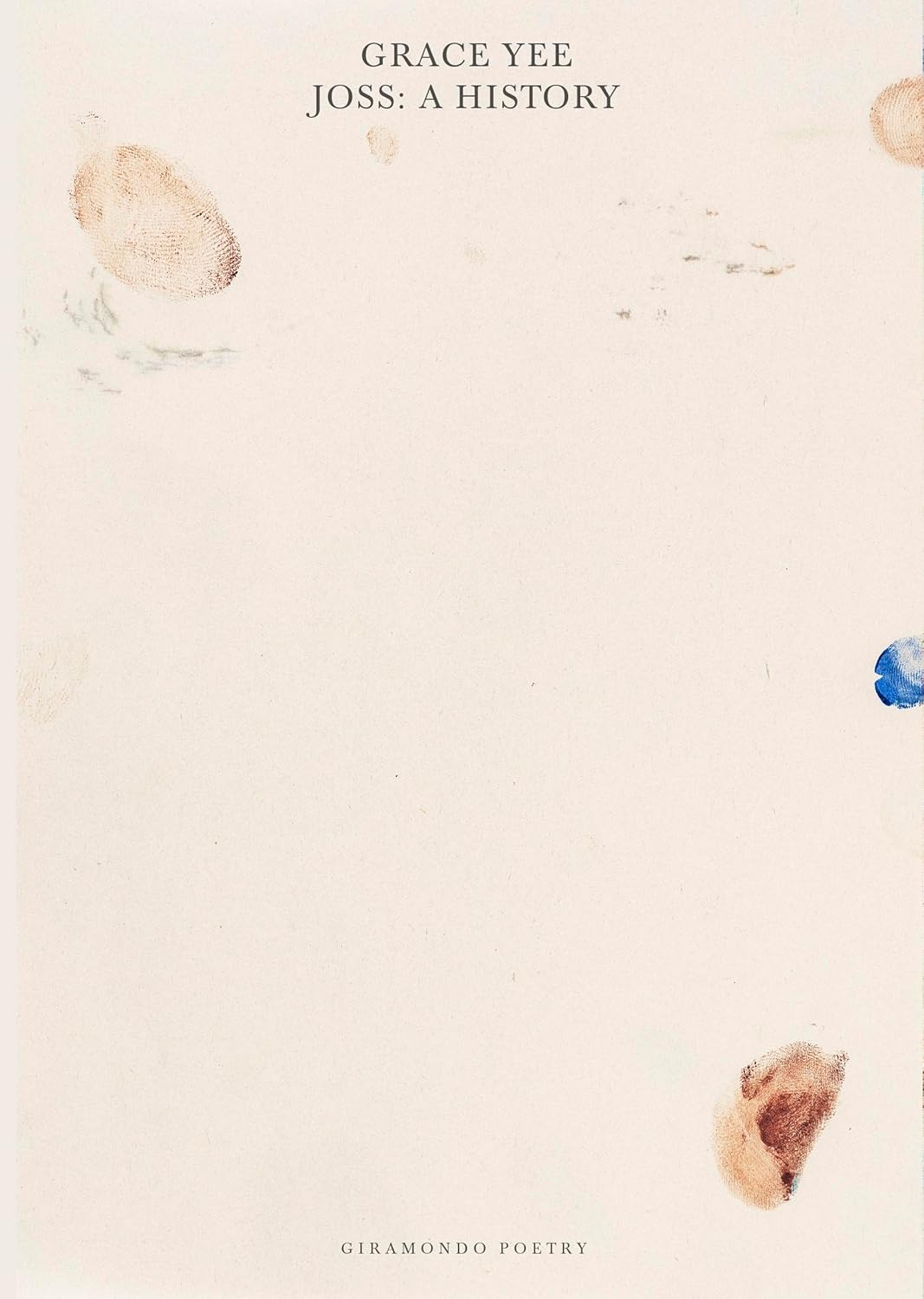 A white background with two thumb prints