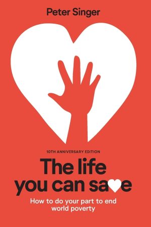 Red Cover, white heart with a hand and black writings